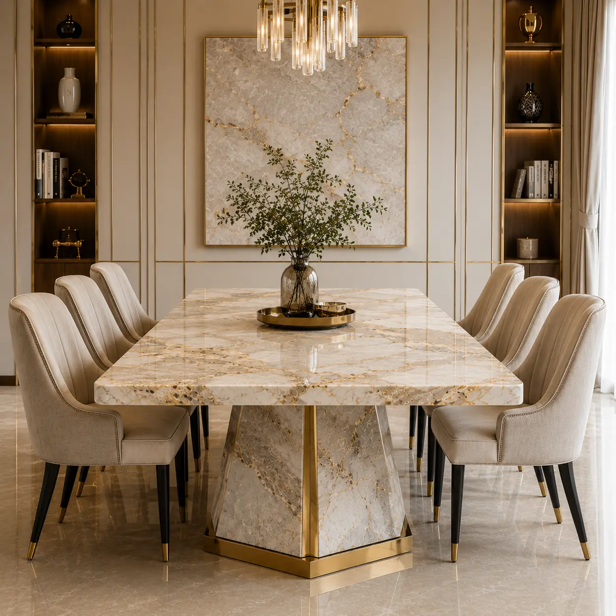 10 Marble Dining Table Styling Ideas That Quickly Elevate Your Dining Room